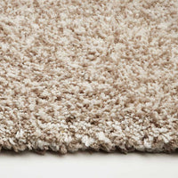 3'3" x 5'3" Polyester Ivory Heather Area Rug