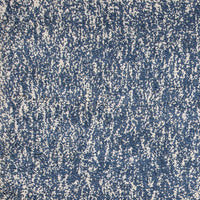 3'3" x 5'3" Polyester Indigo-Ivory Heather Area Rug