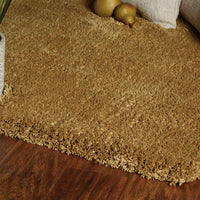 3'3" x 5'3" Polyester Gold Area Rug