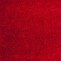 3'3" x 5'3" UV-treated Polyester Red Area Rug