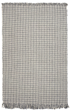 3'3" x 5'3" Wool Ivory-Grey Area Rug