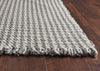 3'3" x 5'3" Wool Ivory-Grey Area Rug