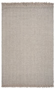 3'3" x 5'3" Wool Oatmeal Area Rug