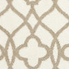 3'3" x 5'3" Microfiber Ivory-Beige Area Rug