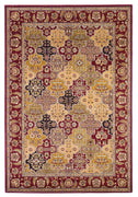 7'7" x 10'10" Polypropelene Red Area Rug