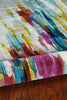 7'3" x 8'11" Polypropelene Multicolor Area Rug