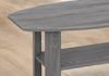 55.25" Grey Particle Board And Laminate Three Pieces Table Set
