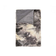 50" x 60" Naples Grey-Off White Fur - Throw