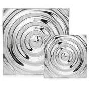 1.5"x 19.5"x 19.5" Buffed Onda LG Rippled Wall Tile