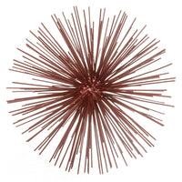 10"x 10"x 10" Erizo Spiked Large Red Sphere