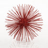 8"x 8"x 8" Erizo Spiked Medium Red Sphere