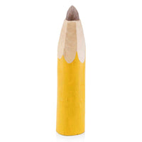 5.5"x 5.5"x 22" Lapiz Standing Yellow Pencil