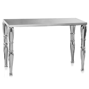 17.5"x 35"x 21" Buffed Jackson LG Rect Table-Bench