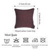 Fuchsia and Black Zigzag Decorative Throw Pillow Cover