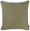 17"x 17" Yellow Jacquard Decorative Throw Pillow Cover