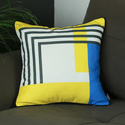 Square Abstract Geo Decorative Throw Pillow Cover