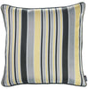 17"x 17" Jacquard Stripe Style Decorative Throw Pillow Cover