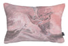 Pink Marble Decorative Lumbar Throw Pillow Cover