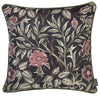 17"x 17" Jacquard Artistic Leaf Decorative Throw Pillow Cover