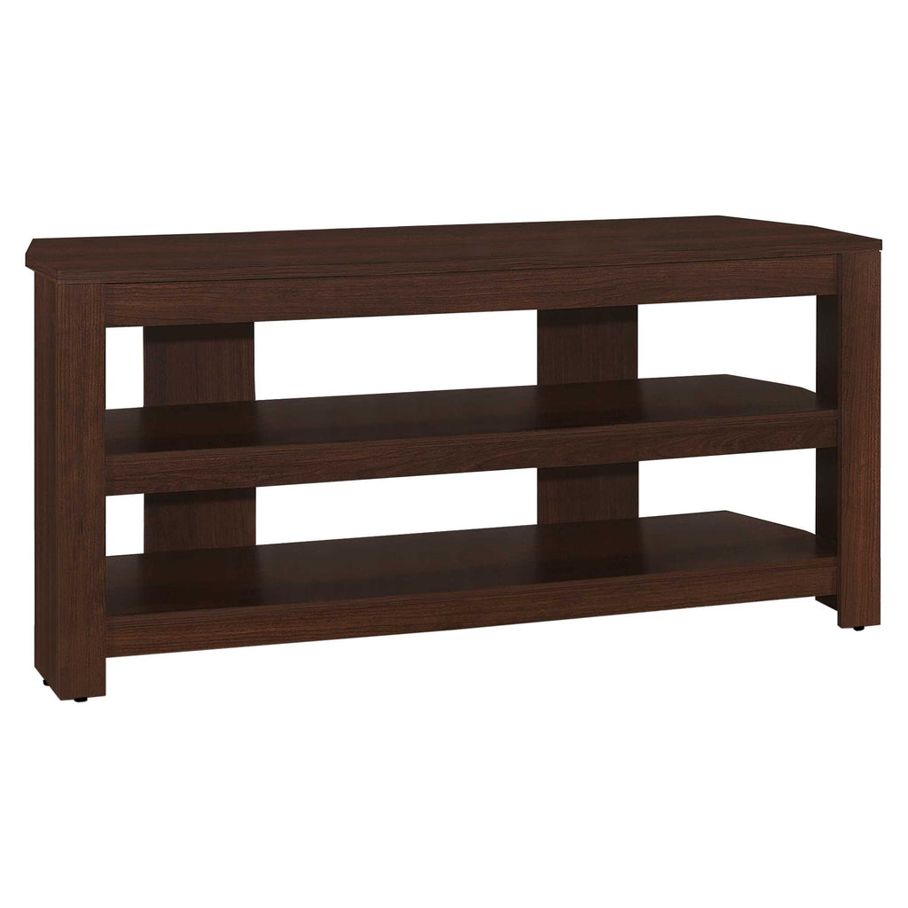 15.5"x 42"x 19.75" Tv Stand Cherry Corner