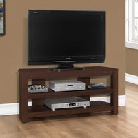 15.5"x 42"x 19.75" Tv Stand Cherry Corner