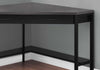 42"x 42"x 30" Computer Desk Black Or Grey Top Corner