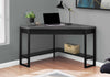 42"x 42"x 30" Computer Desk Black Or Grey Top Corner