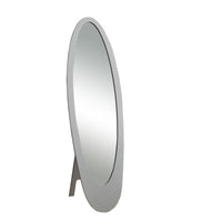 18.5"x 18.75"x 59" Mirror Grey Contemporary Oval Frame