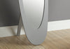 18.5"x 18.75"x 59" Mirror Grey Contemporary Oval Frame