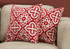 18"x 18" Pillow Red Motif Design 2pcs