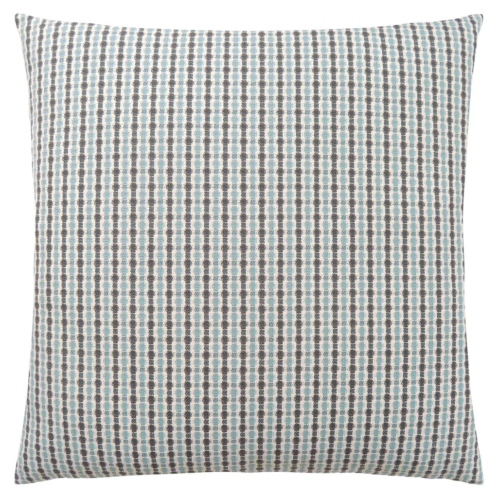 18"x 18" Pillow Light Blue Or Grey Abstract Dot 1pc
