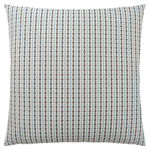 18"x 18" Pillow Light Blue Or Grey Abstract Dot 1pc