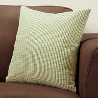 18"x 18" Pillow Light Dark Green Abstract Dot 1pc