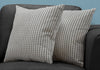 18"x 18" Pillow Light Grey Or Black Abstract Dot 2pcs