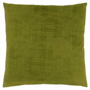 18"x 18" Pillow Lime Green Brushed Velvet 1pc