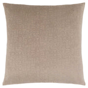 18"x 18" Pillow Taupe Mosaic Velvet 1pc