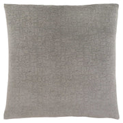 18"x 18" Pillow Grey Mosaic Velvet 1pc