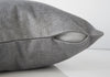 18"x 18" Pillow Grey Mosaic Velvet 1pc