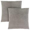 18"x 18" Pillow Grey Mosaic Velvet 2pcs