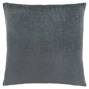 18"x 18" Pillow Dark Grey Mosaic Velvet 1pc