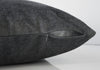 18"x 18" Pillow Dark Grey Mosaic Velvet 1pc