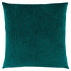 18"x 18" Pillow Emerald Green Mosaic Velvet 1pc