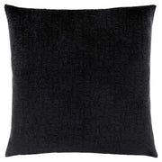 18"x 18" Pillow Black Mosaic Velvet 1pc