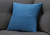 18"x 18" Pillow Patterned Blue 1pc