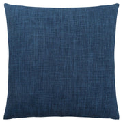 18"x 18" Pillow Linen Patterned Dark Blue 1pc