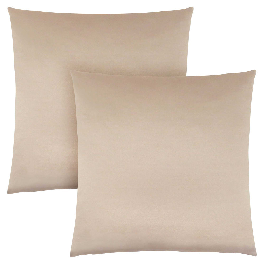 18"x 18" Pillow Gold Satin 2pcs