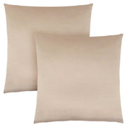 18"x 18" Pillow Gold Satin 2pcs