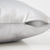 18"x 18" Pillow Silver Satin 1pc