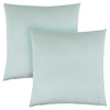 18"x 18" Pillow Mint Satin 2pcs