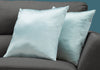 18"x 18" Pillow Mint Satin 2pcs